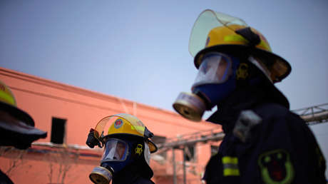 VIDEOS: Se produce una explosión cerca de un hotel en China