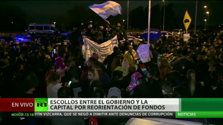 Crece la tensión entre el Gobierno central de Argentina y la capital por la reestructuración de fondos