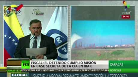 Venezuela: El estadounidense detenido cumplió misión en una base de la CIA en Irak