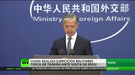 China realiza ejercicios militares cerca de Taiwán ante la visita de una delegación de EE.UU. a la isla