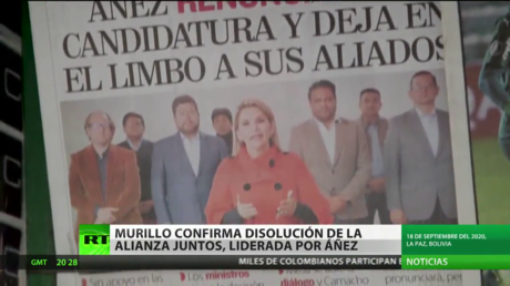 Bolivia: Murillo confirma disolución de la alianza Juntos, liderada por Áñez
