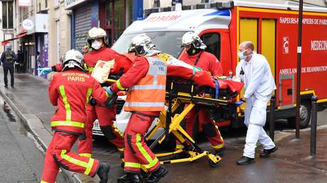Dos heridos en un ataque con cuchillo cerca de las antiguas oficinas de la revista Charlie Hebdo en París