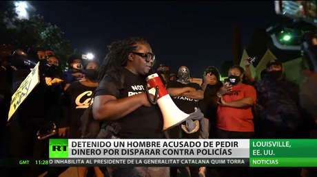 EE.UU.: Arrestan a un hombre acusado de pedir dinero a cambio de disparar contra policías