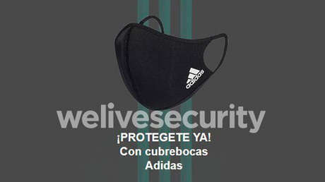 ¿Adidas regala cubrebocas? Advierten sobre un nuevo engaño que circula vía WhatsApp