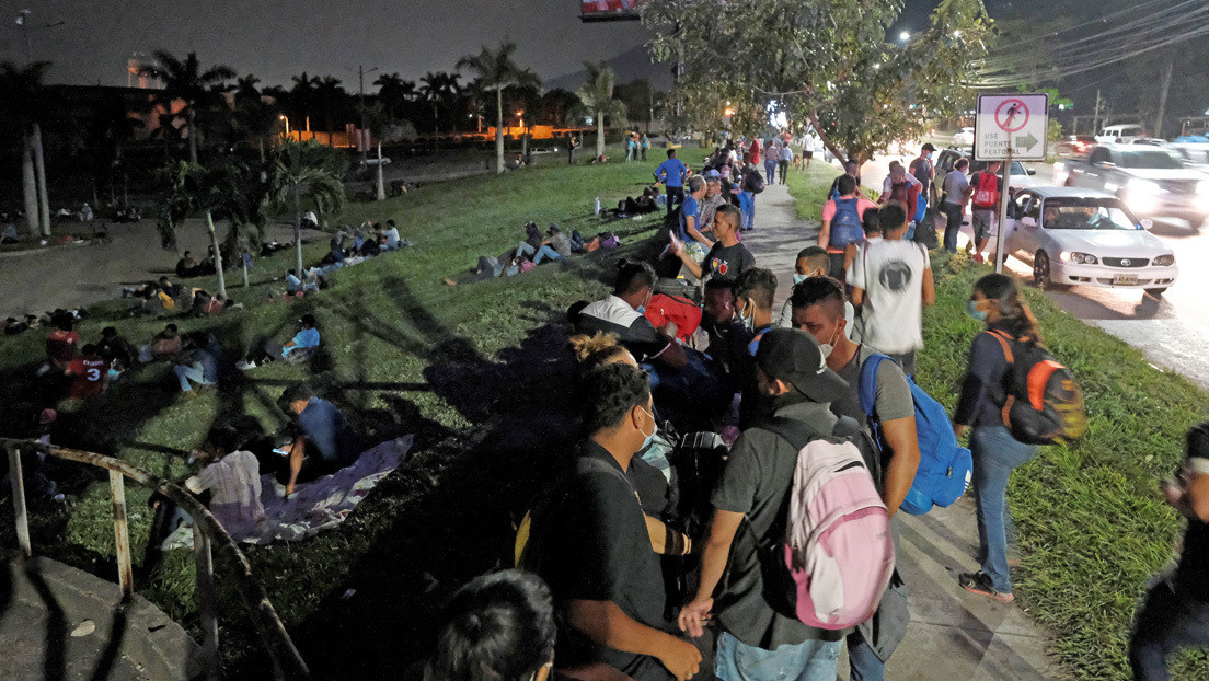 Una nueva caravana de migrantes hondureños se dirige a EE.UU. a pesar de la pandemia