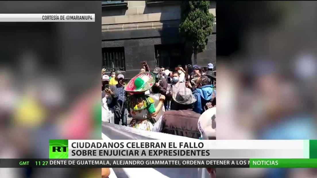 México: Los ciudadanos celebran el fallo sobre la consulta para enjuiciar a expresidentes