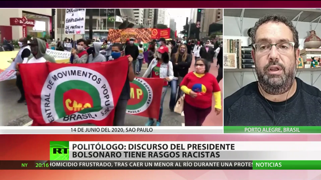 "El presidente Bolsonaro tiene un discurso racista en contra de los indígenas"