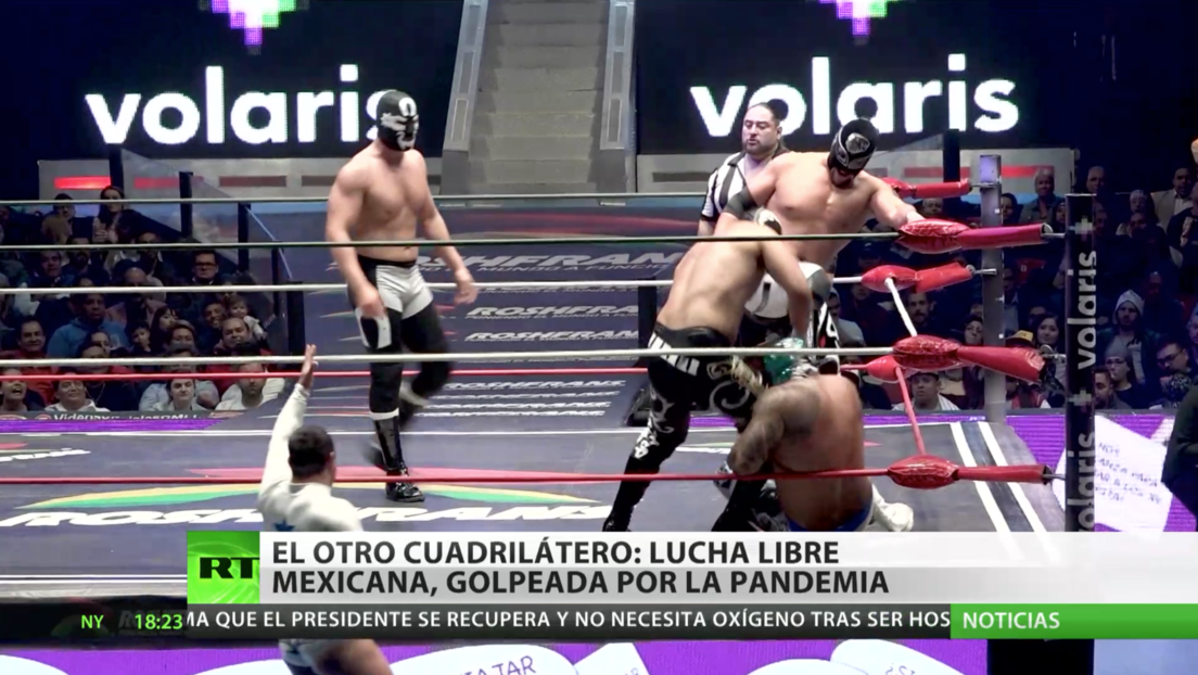El otro cuadrilátero: la lucha libre mexicana, golpeada por la pandemia