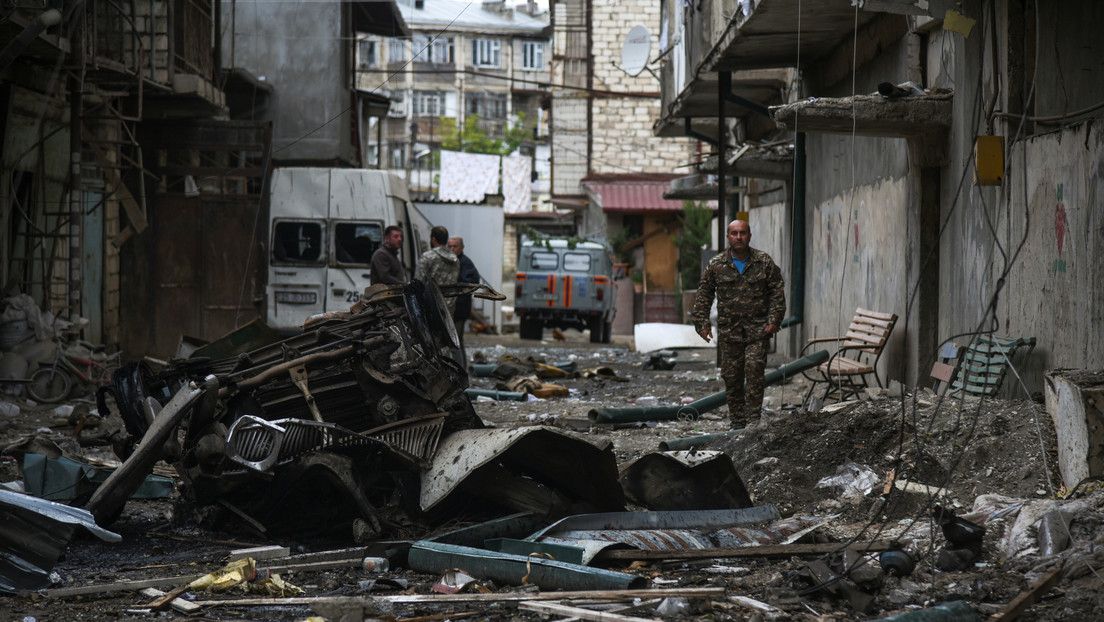 FOTOS: La capital de Nagorno Karabaj tras 9 días de conflicto armado entre Armenia y Azerbaiyán