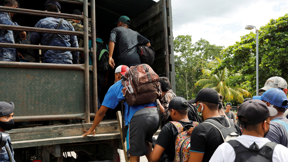 López Obrador: "Afortunadamente no se continúa con la caravana que viene de Honduras"