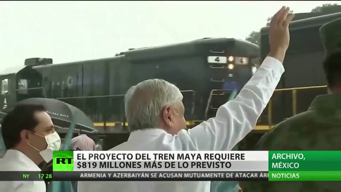 El proyecto del Tren Maya requiere 819 millones de dólares más de lo previsto