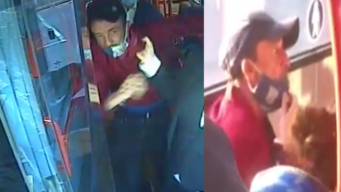 VIDEO: Un hombre patea en la cara a una adolescente por no usar mascarilla en un autobús