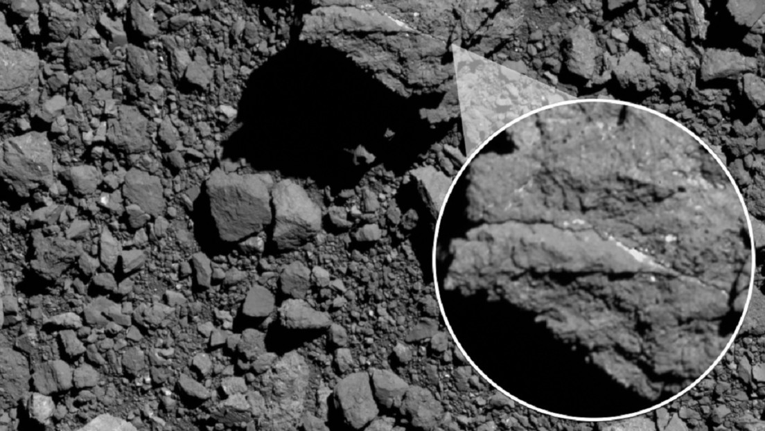 Encuentran abundancia de elementos esenciales para la vida en el asteroide Bennu