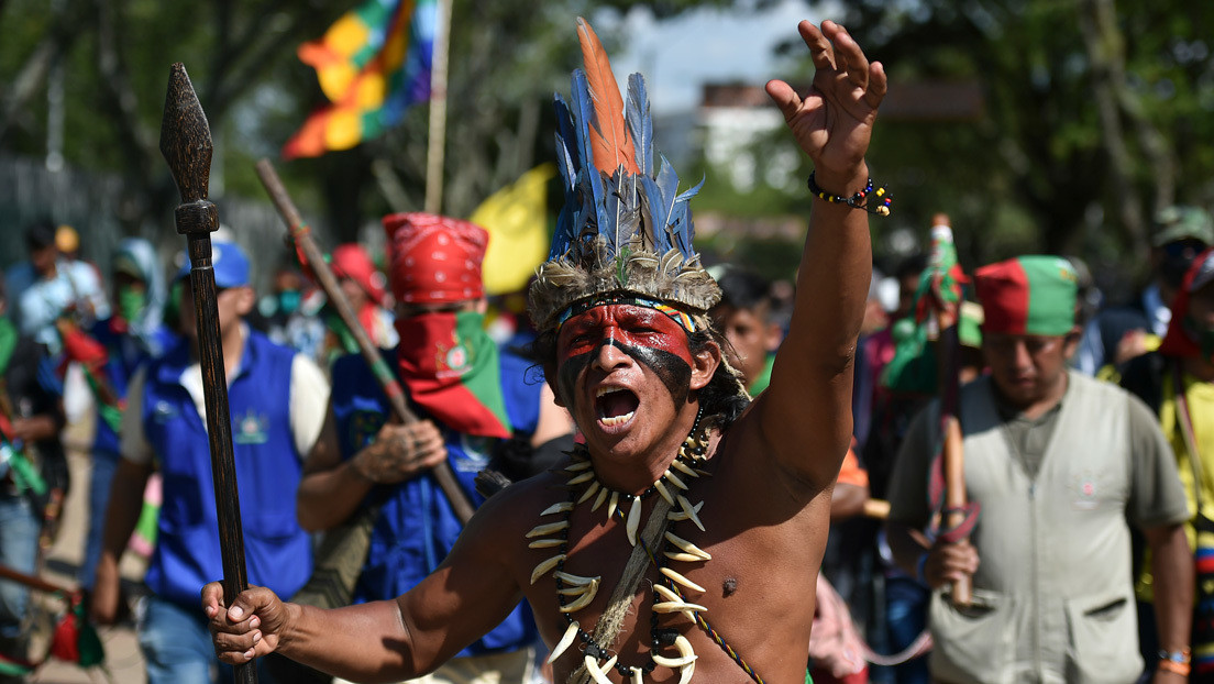 Garantías para los pueblos originarios: la minga indígena se dirige a Bogotá para exigir una reunión con Duque