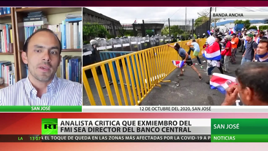 Analista: En Costa Rica "hay un conflicto de intereses" porque el director del Banco Central "es un exfuncionario del FMI"