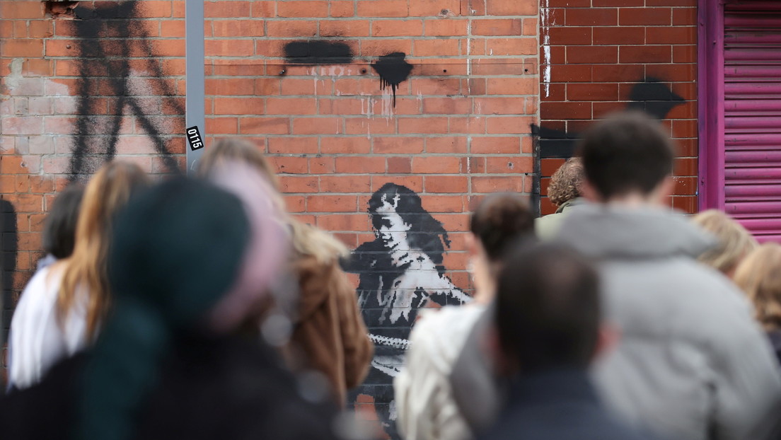 Banksy confirma la autoría de un nuevo grafiti