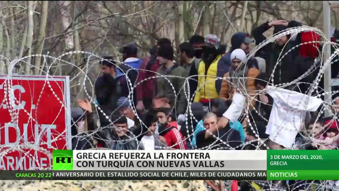Grecia coloca nuevas vallas para reforzar la frontera con Turquía