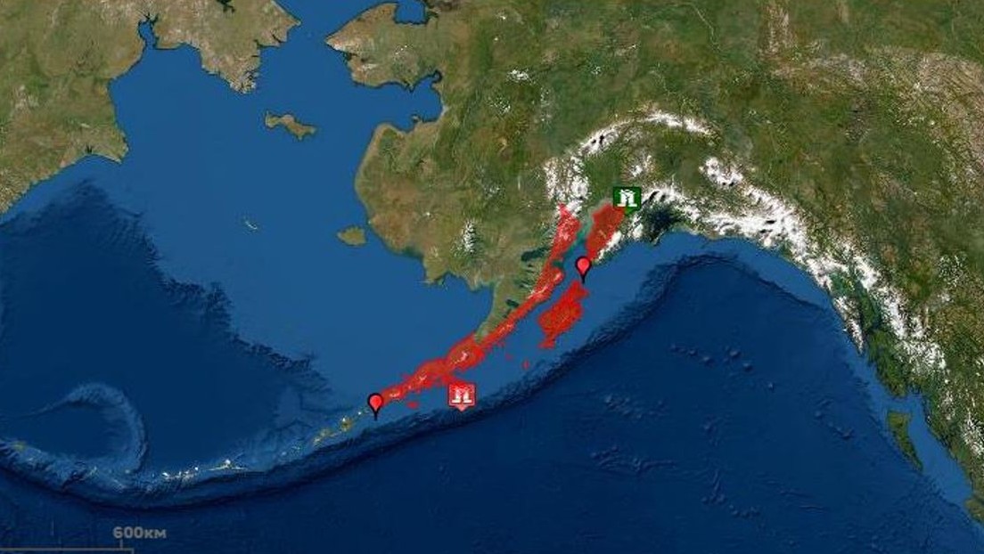 Emiten amenaza de tsunami en Alaska tras un terremoto de 7,5 en el Pacífico