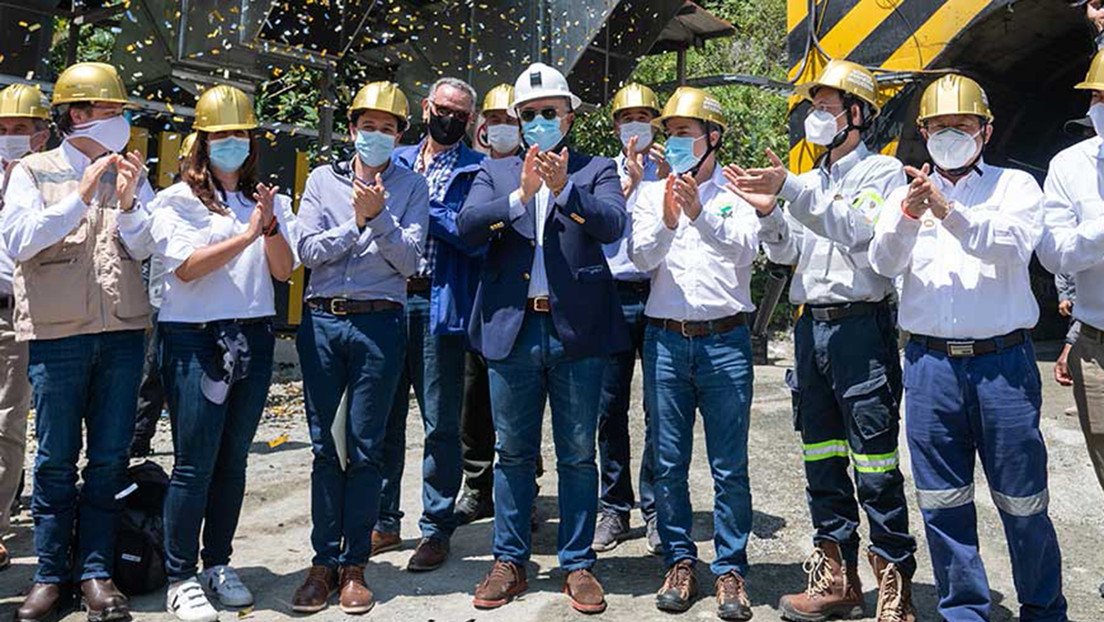 Se inaugura en Colombia el complejo Buriticá, la mina de oro más grande del país, con inversión de una empresa china