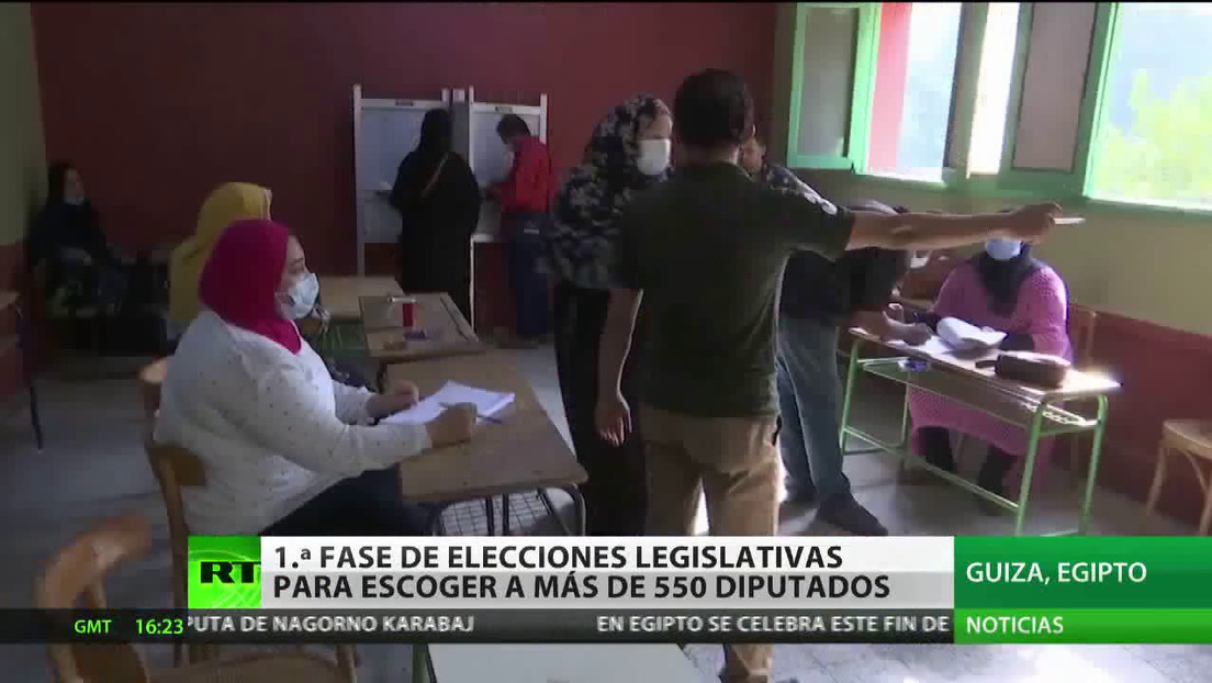 Se acaba la primera fase de elecciones legislativas en Egipto