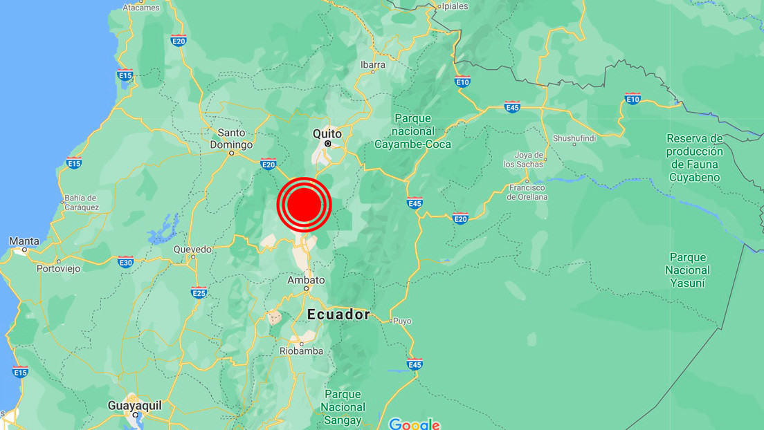 Un sismo de magnitud 4,9 sacude Ecuador