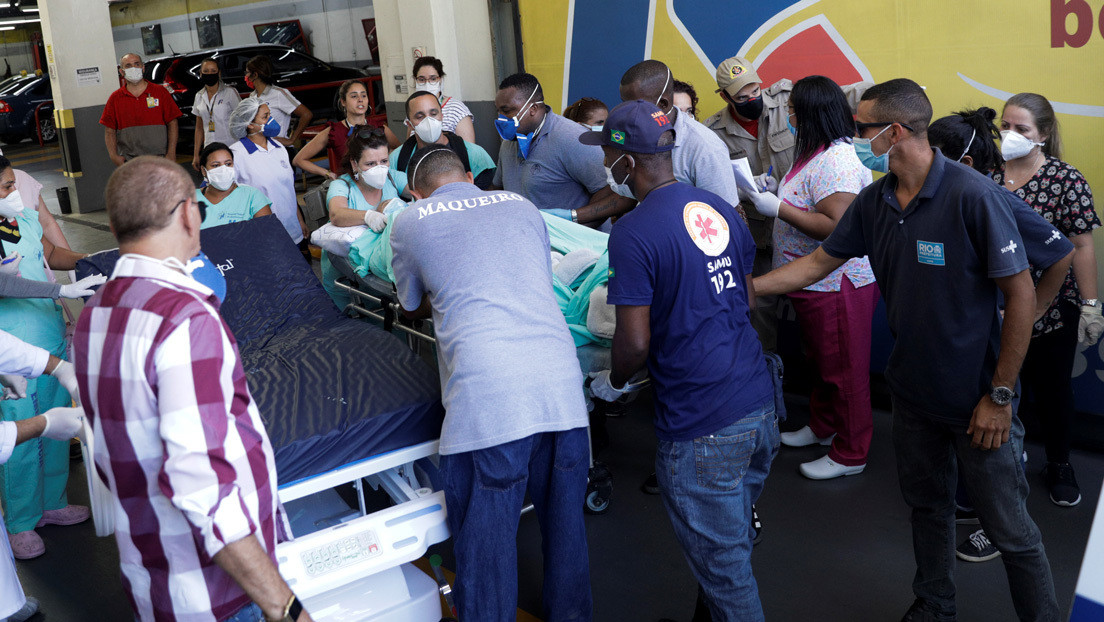 Al menos 200 pacientes son evacuados durante un incendio en un hospital en Río de Janeiro
