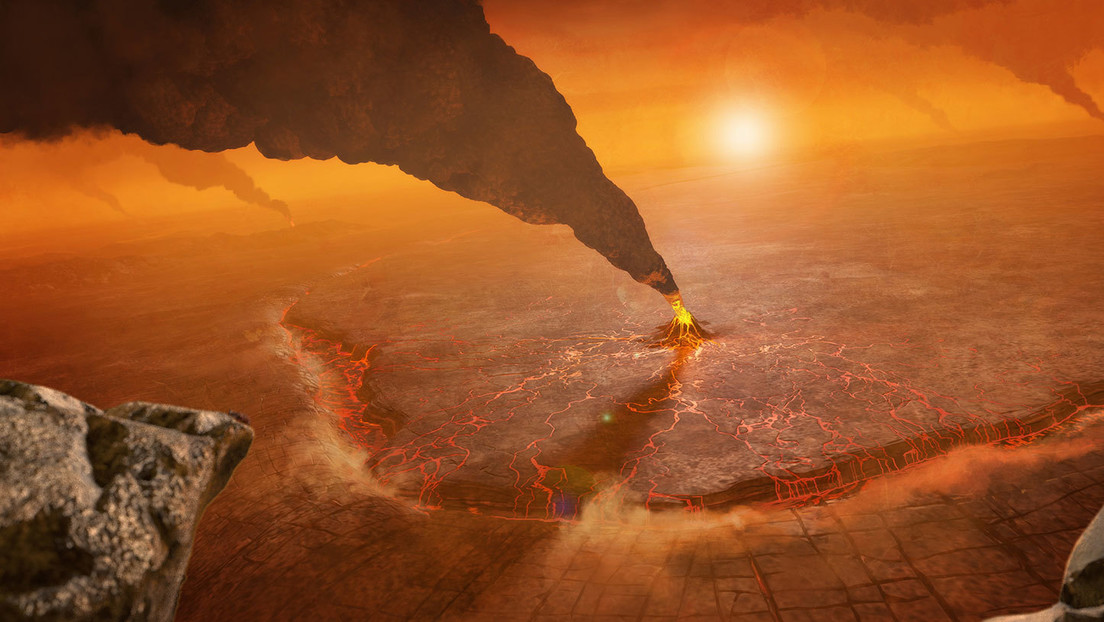 La NASA comparte una imagen de cómo se ve una erupción volcánica en Venus
