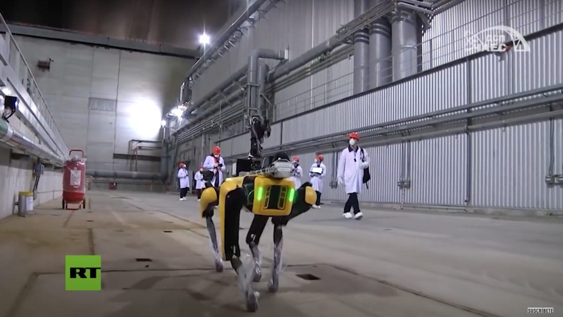 De película: el perro robot de Boston Dynamics busca radiación en la central nuclear de Chernóbil (VIDEO)