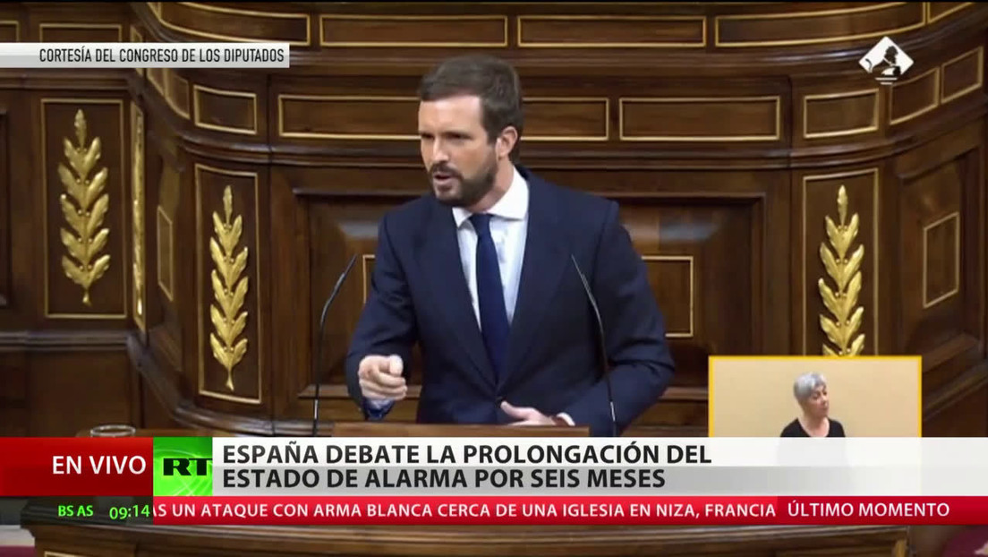 España debate la ampliación del estado de alarma por seis meses