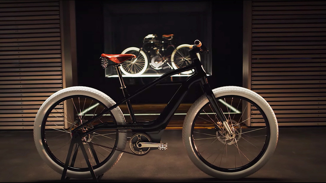 Harley-Davidson presenta su primera bicicleta eléctrica, similar a una de sus clásicas motocicletas (VIDEO, FOTOS)