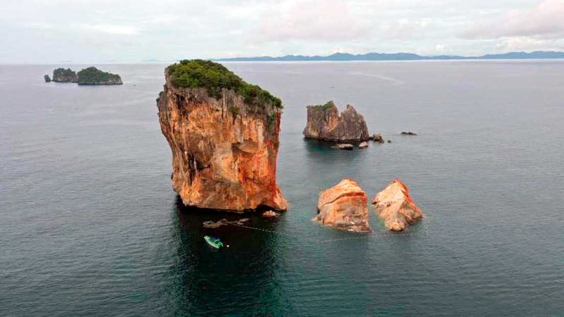 Una roca de uno de los lugares más populares del mundo en Instagram se rompe y cae al mar