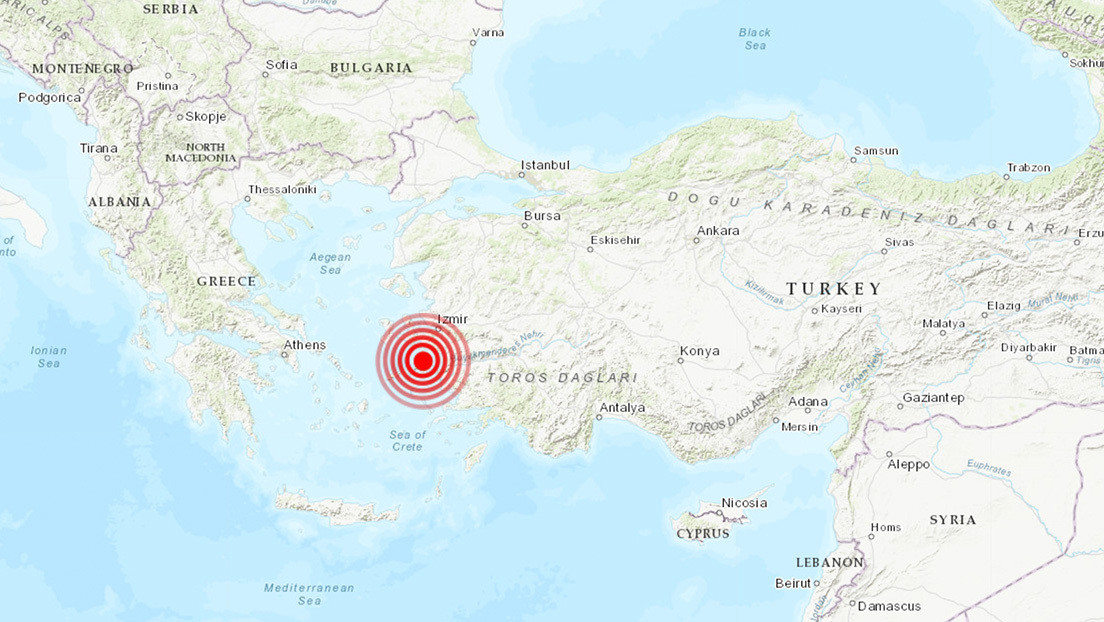 Un fuerte terremoto de 6,9 sacude la costa de Turquía y las islas griegas del Egeo (VIDEOS)
