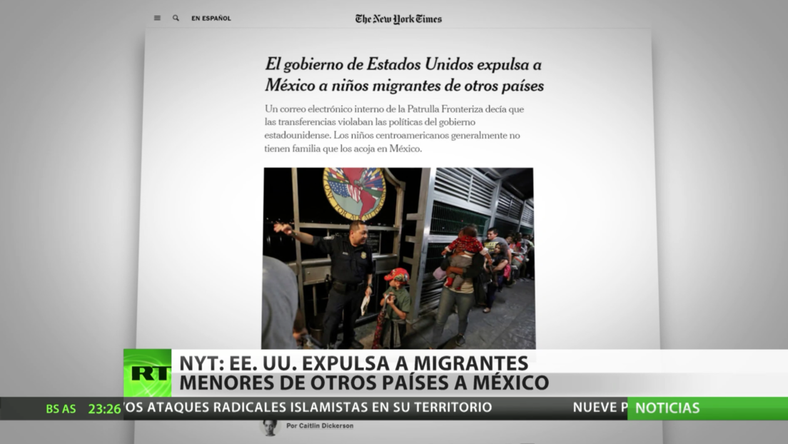 NYT: La Administración Trump deporta a México a menores no acompañados de otros países