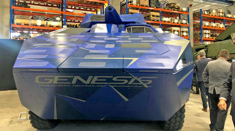 FOTOS: Presentan en Alemania un vehículo híbrido de combate capaz de alcanzar los 100 km/h