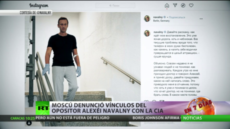Moscú denuncia vínculos del opositor ruso Alexéi Navalny con la CIA