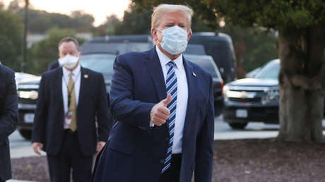 Donald Trump abandona el hospital Walter Reed y regresa a la Casa Blanca, donde continuará su tratamiento contra el covid-19
