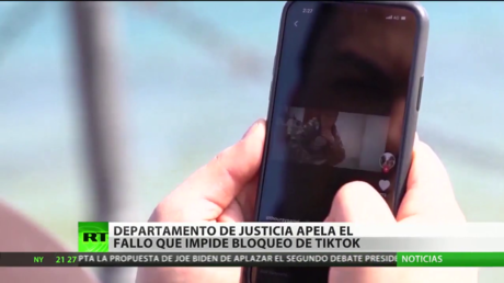 El Departamento de Justicia de EE.UU. apela el fallo que impide el bloqueo de TikTok en el territorio del país