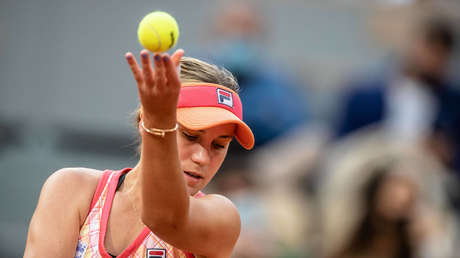 Sofia Kenin explica su inhabitual saque, que la llevó a la final de Roland Garros