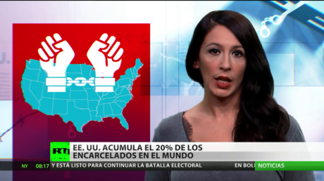 EE.UU. acumula el 20 % de la población carcelaria mundial
