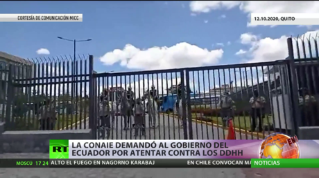 La Confederación de Nacionalidades Indígenas del Ecuador demandó al Gobierno por atentar contra los DDHH