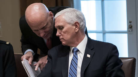 El jefe de gabinete del vicepresidente de EE.UU. da positivo por coronavirus