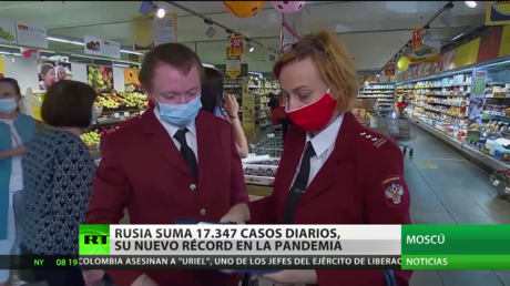 Rusia registra un nuevo récord de contagios diarios, con más de 17.000 casos en 24 horas