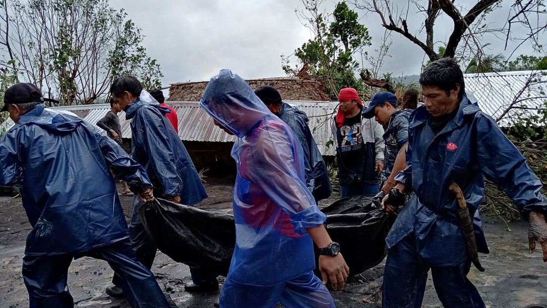 El paso del tifón Goni deja al menos siete muertos en Filipinas