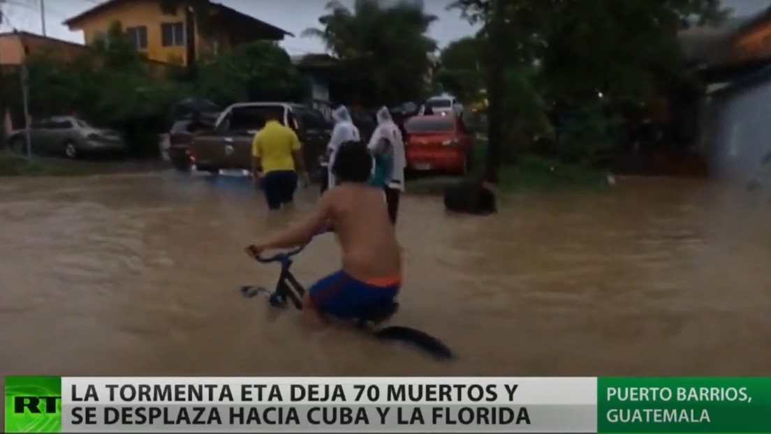 El huracán Eta deja al menos 70 muertos tras su paso por América Central