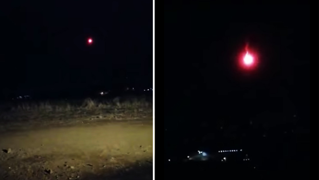 VIDEO: Una 'bola de fuego' ilumina el cielo del Líbano, causa un incendio, pero al final resultó ser una bengala