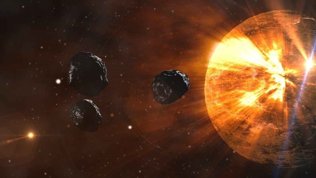 Tres asteroides de más de 30 metros de diámetro se dirigen esta semana rumbo a la Tierra