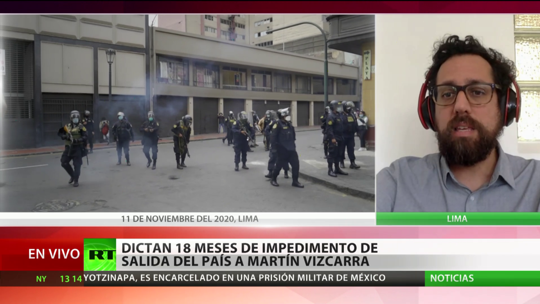 Dictan 18 meses de impedimento de salida del país a Martín Vizcarra