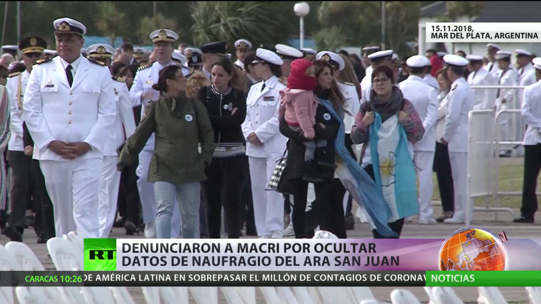 Argentina: Denuncian a Macri por ocultar datos del naufragio del submarino ARA San Juan