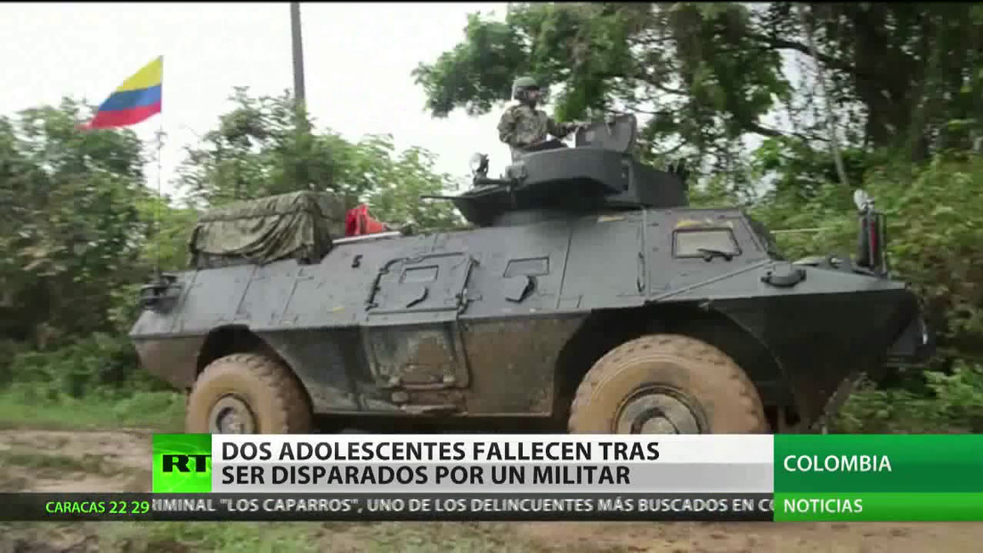 Dos adolescentes mueren en Colombia bajo disparos de un militar