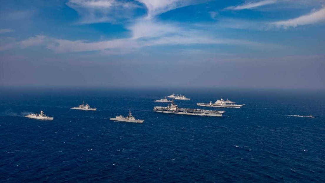 India acoge ejercicios navales con Australia, Japón y EE.UU. en el mar Arábigo en medio de tensiones con China